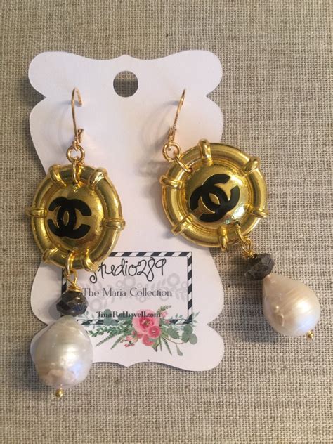 vintage chanel earrings collection|The Most Collectible Chanel Earrings .